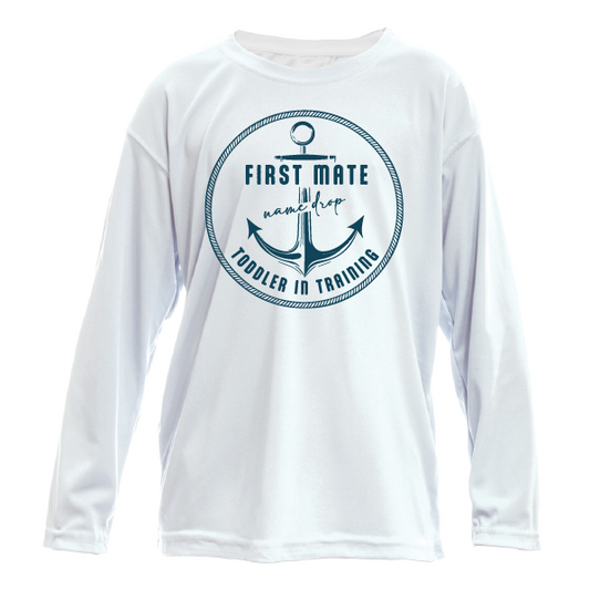 Toddler First Mate - UPF50 Sun Protection Beach Shirt