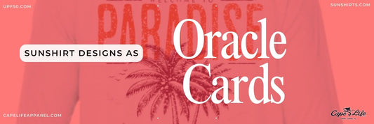 Sun Shirt Graphic Designs as Oracle Cards: Alligator