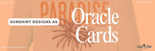 Sun Shirt Graphics as Oracle Cards: Smiling Bicycle