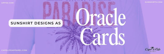 Wandering Octopus Sun Shirt: Graphic Designs as Oracle Cards