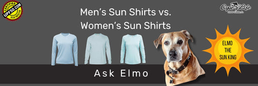 Men’s Sun Shirts vs. Women’s Sun Shirts - Ask Elmo