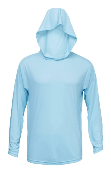 Custom UV Hoodie - Adult UPF50 Hooded Shirt with Custom Printing