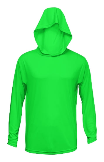 Custom UV Hoodie - Adult UPF50 Hooded Shirt with Custom Printing