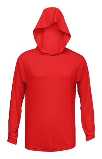 Custom UV Hoodie - Adult UPF50 Hooded Shirt with Custom Printing