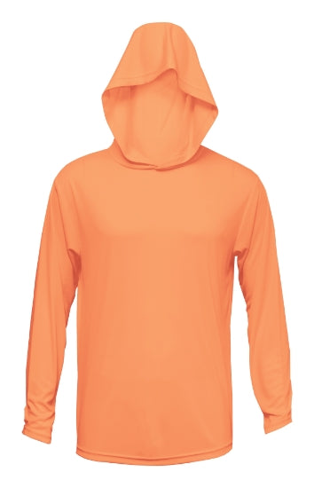 Custom UV Hoodie - Adult UPF50 Hooded Shirt with Custom Printing