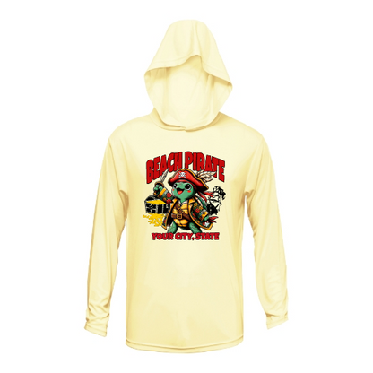 Toddler Beach Pirate - UPF50 Sun Protection Beach Shirt