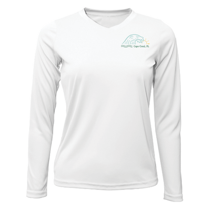 Find Me at the Beach - Women's UPF50 Sun Protection Shirt