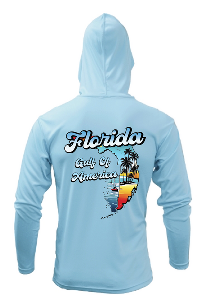 Gulf of America Palm - UPF50 Sun Protection Dryfit Shirt
