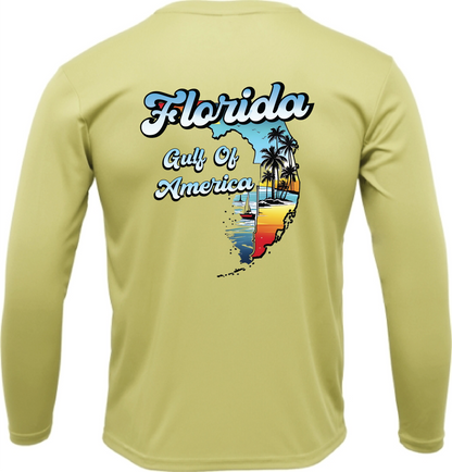Gulf of America Palm - UPF50 Sun Protection Dryfit Shirt