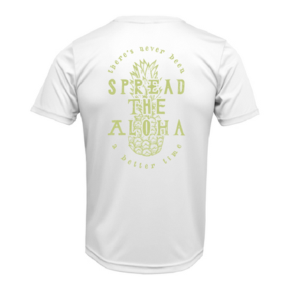 Spread Aloha - Men UPF50 Sun Protection Graphic Tee