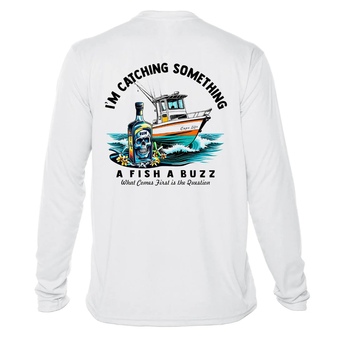 A Fish Abuzz Sun Shirt - UPF50 Graphic Tee