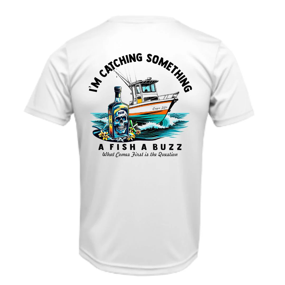 A Fish Abuzz Sun Shirt - UPF50 Graphic Tee