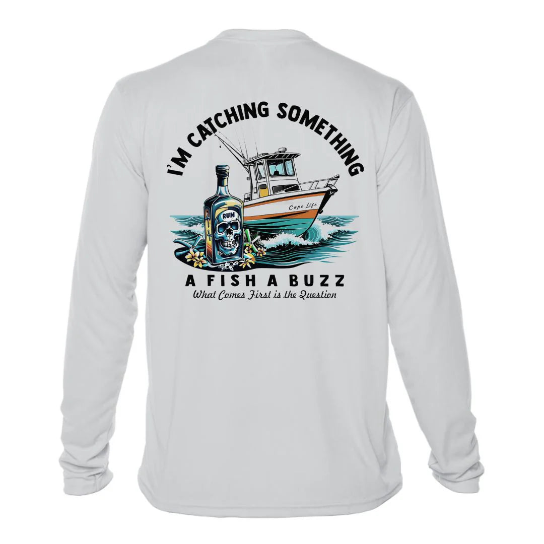 A Fish Abuzz Sun Shirt - UPF50 Graphic Tee