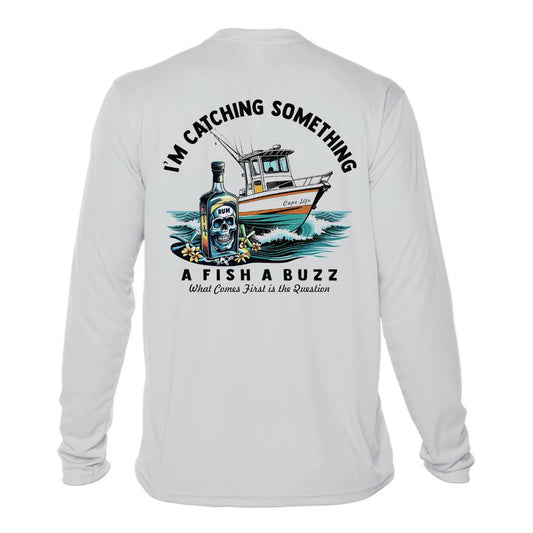 A Fish Abuzz Sun Shirt - UPF50 Graphic Tee