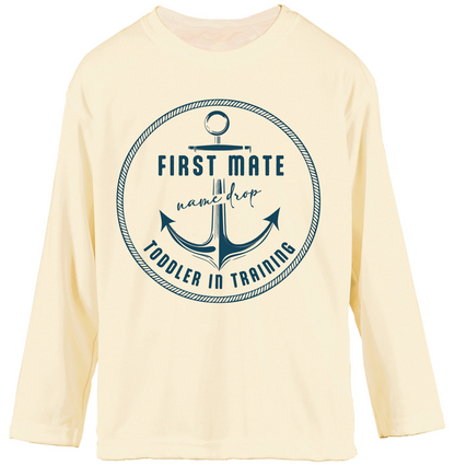 Toddler First Mate - UPF50 Sun Protection Beach Shirt