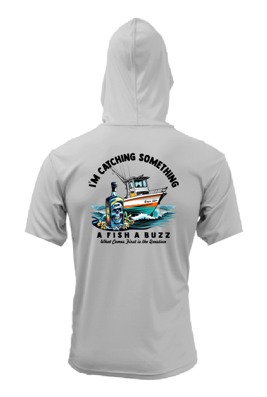 A Fish Abuzz Sun Shirt - UPF50 Graphic Tee