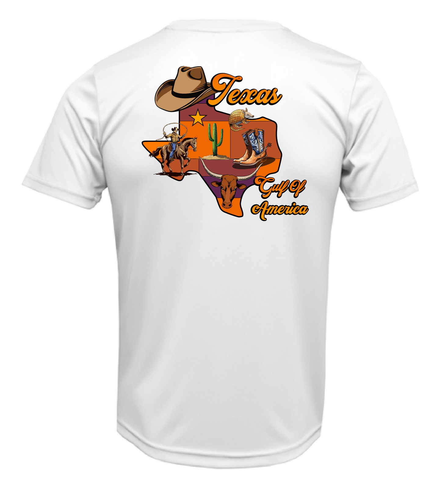 Gulf of Texas - UPF50 Sun Protection Dryfit Shirt