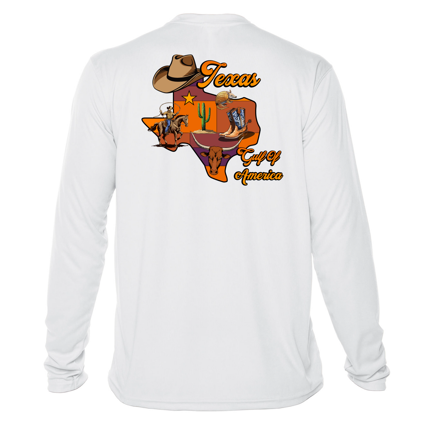 Gulf of Texas - UPF50 Sun Protection Dryfit Shirt