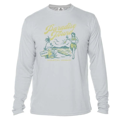 Paradise Found Hula Sun Shirt - Men UPF50 Graphic Tee