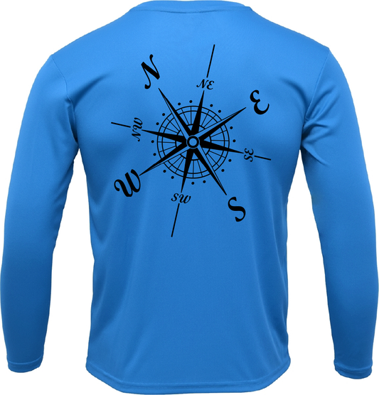 Compass Rose Sun Shirt - UPF50 Sun Protection Dryfit Shirt