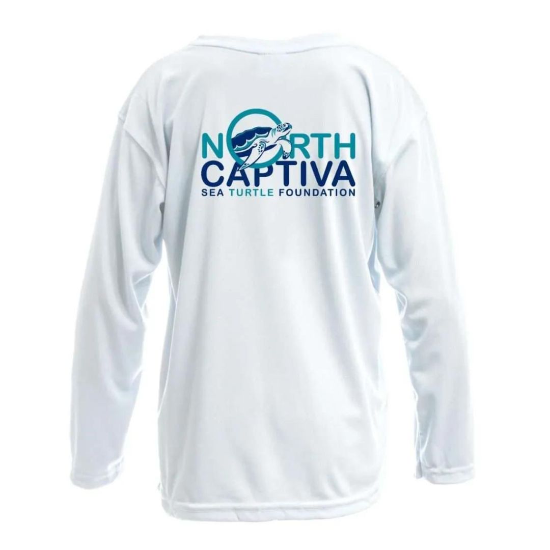 Toddler North Captiva Sea Turtle Foundation Sun Shirt - UPF50 Toddler Shirt