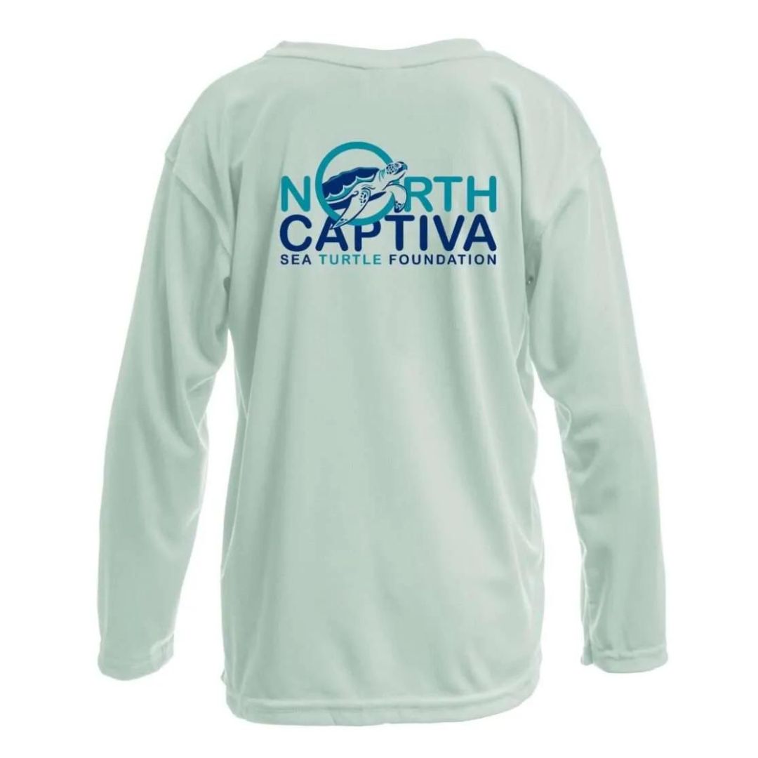 Toddler North Captiva Sea Turtle Foundation Sun Shirt - UPF50 Toddler Shirt