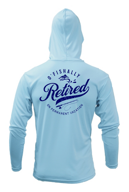 O'Fishally Retired Sun Shirt - UPF50 Graphic Tee
