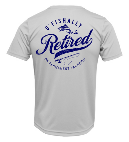 O'Fishally Retired Sun Shirt - UPF50 Graphic Tee