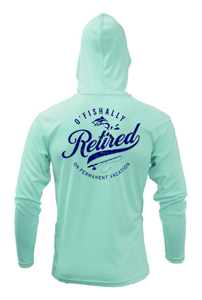 O'Fishally Retired Sun Shirt - UPF50 Graphic Tee