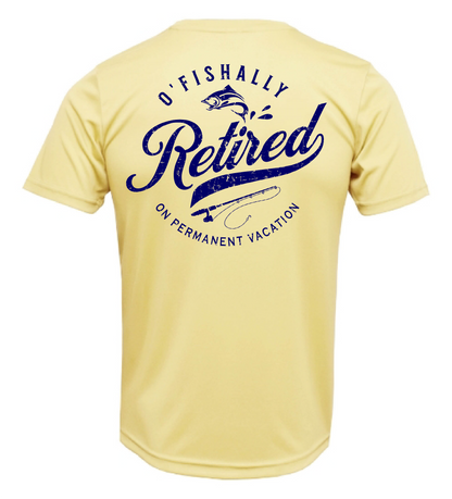 O'Fishally Retired Sun Shirt - UPF50 Graphic Tee