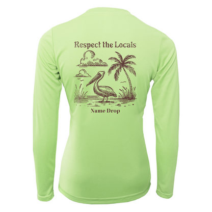 Respect the Locals Pelican - Women's UPF50 Sun Protection Shirt