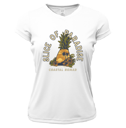 Slice of Paradise - Women UPF50 Sun Protection Graphic Tee