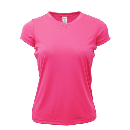 Blank Sun Shirt - Women V-Neck Short-Sleeve UPF50 Shirt